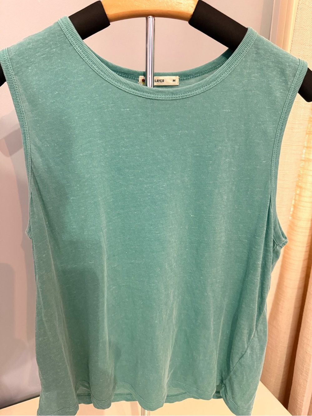 Marine Layer Seafoam Scoop Neck Tank